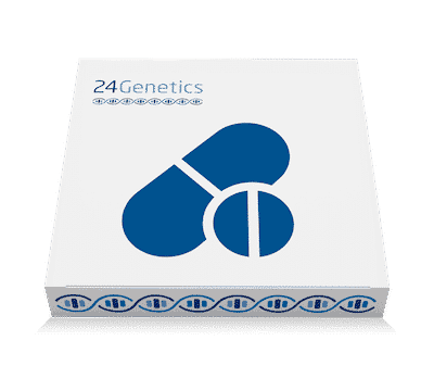 Test de ADN de Salud Incluye kit de adn y test de Ancestros 24Genetics Prueba genética de prevención de enfermedades y medicina personalizada 