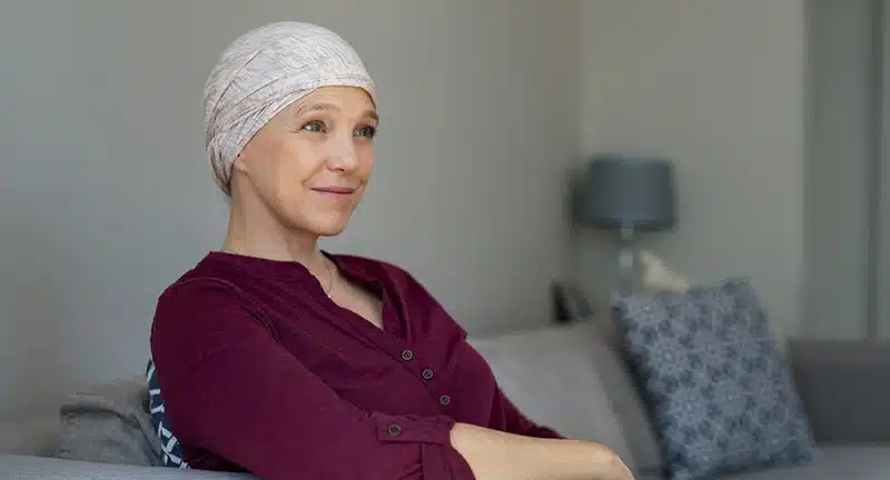 Cancer de mama y genetica mujer en tratamiento de cancer - Breast cancer